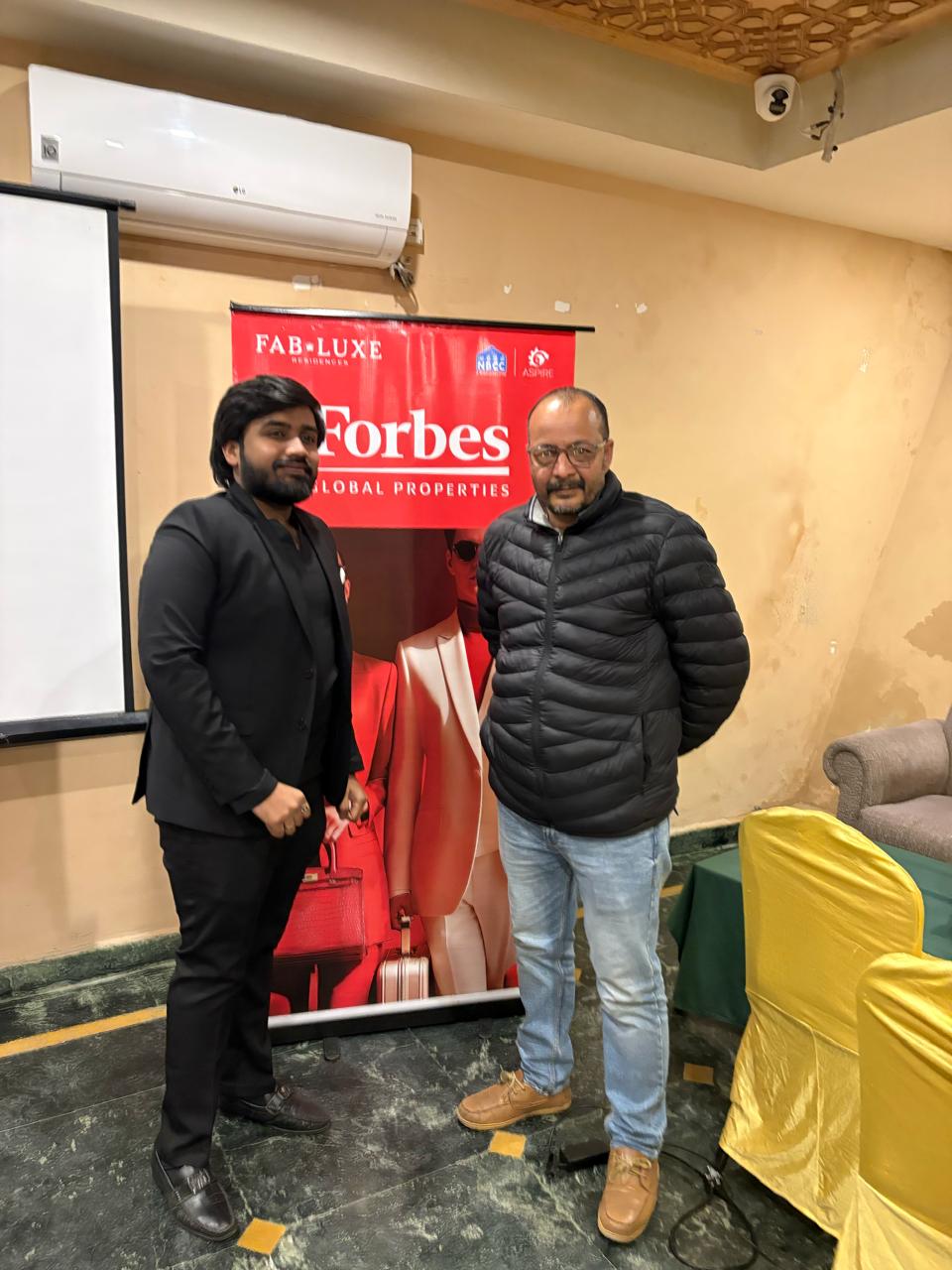 Meetings with real estate professionals